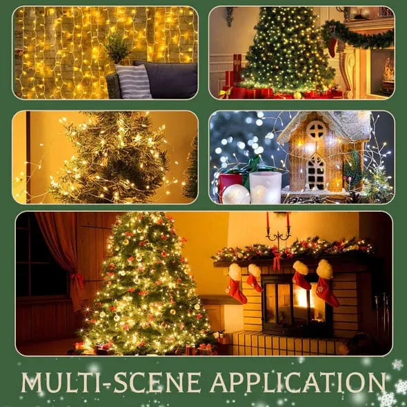🎁LED Copper Wire Firecracker Light String