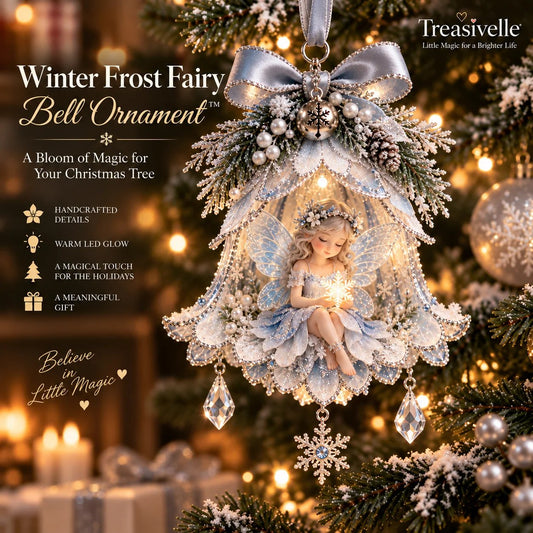 🧚♀️✨ Enchanted Fairy Bell Christmas Ornament
