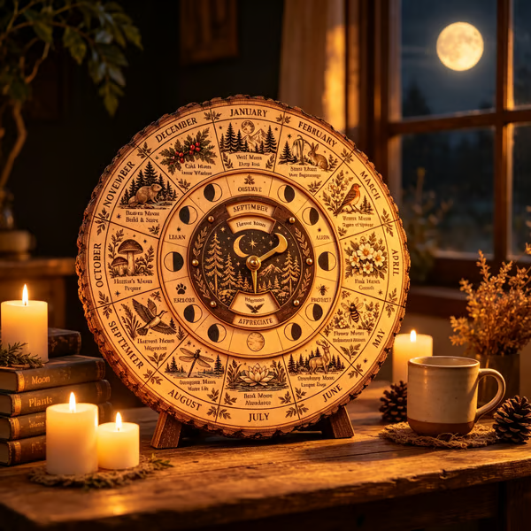 🔥Last Day 49% OFF - 🌙🌲Moon & Nature Observation Wheel🌕(📦Buy 2 Free Shipping)