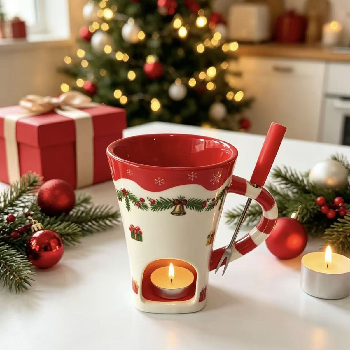✨Last Day 49% OFF✨Christmas Chocolate Fondue Mug