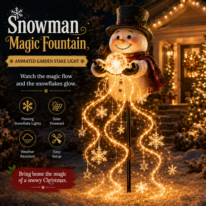 🎄49% OFF🎄Flowing Snowflake LED Christmas Garden Light❄️